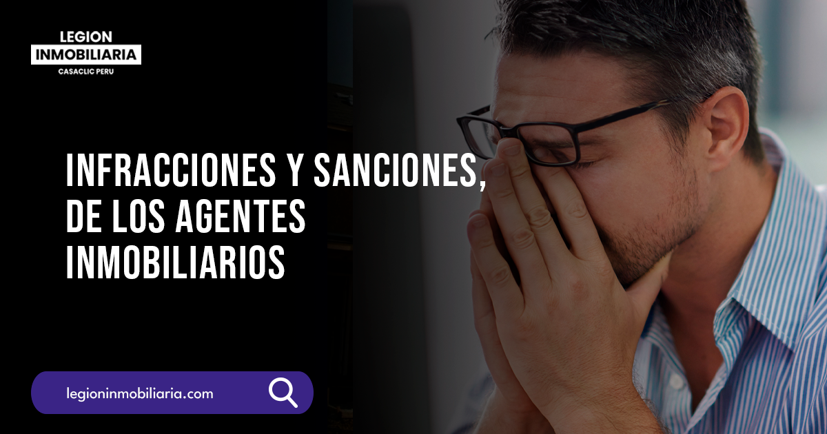 Infracciones Y Sanciones, De Los Agentes Inmobiliarios - Legion ...